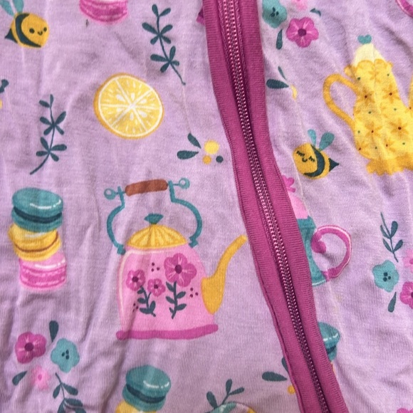 VGUC Tea Party Little Sleepies Zippy NB Sold Out Print - Picture 3 of 3